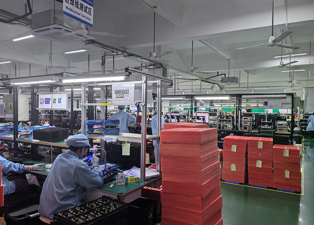 smt貼片加工點數和產能廠家生產圖