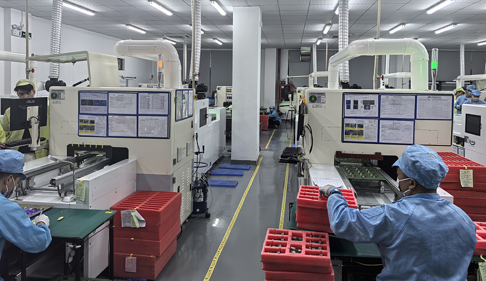 smt貼片加工焊錫連錫的廠家生產圖